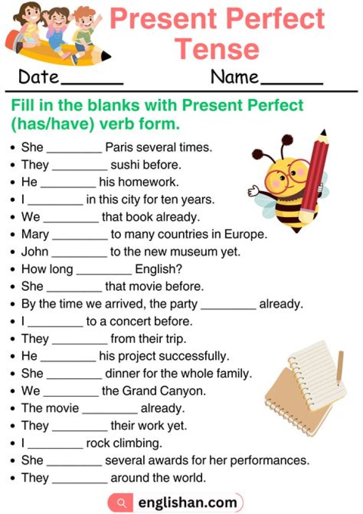 Present Tense Exercises with Answers PDF – Instant Practice & Perfect Results