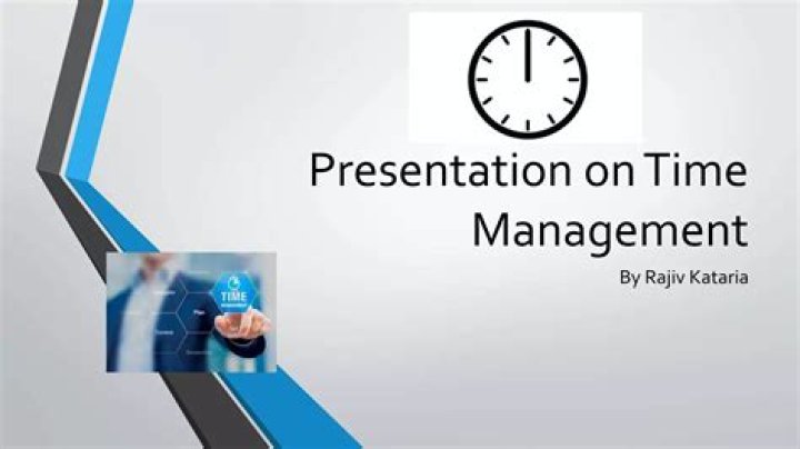 Master Time Management: A Practical Presentation PDF