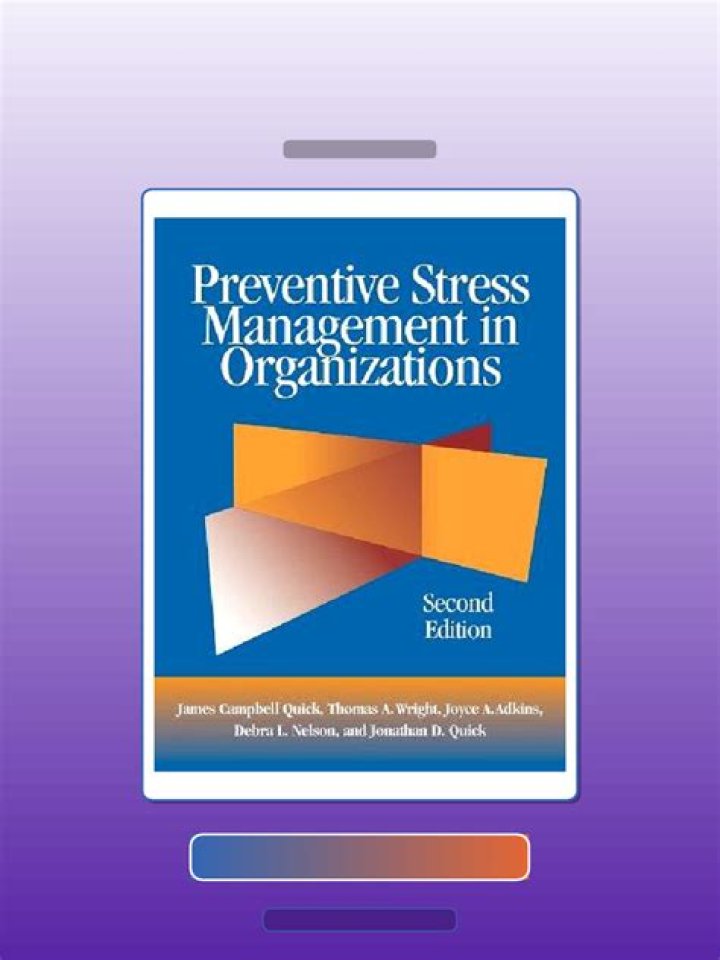 Preventive Stress Management in Organizations: Essential PDF Guide