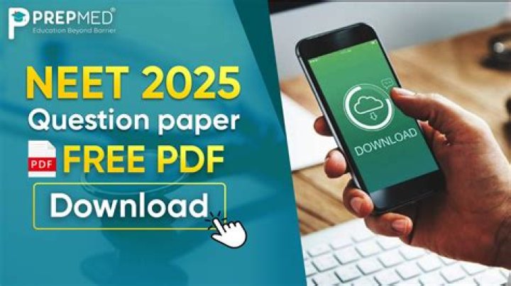 Free Download Previous Year NEET Question Papers PDF