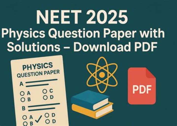 Previous Year NEET Question Paper with Solution PDF Download