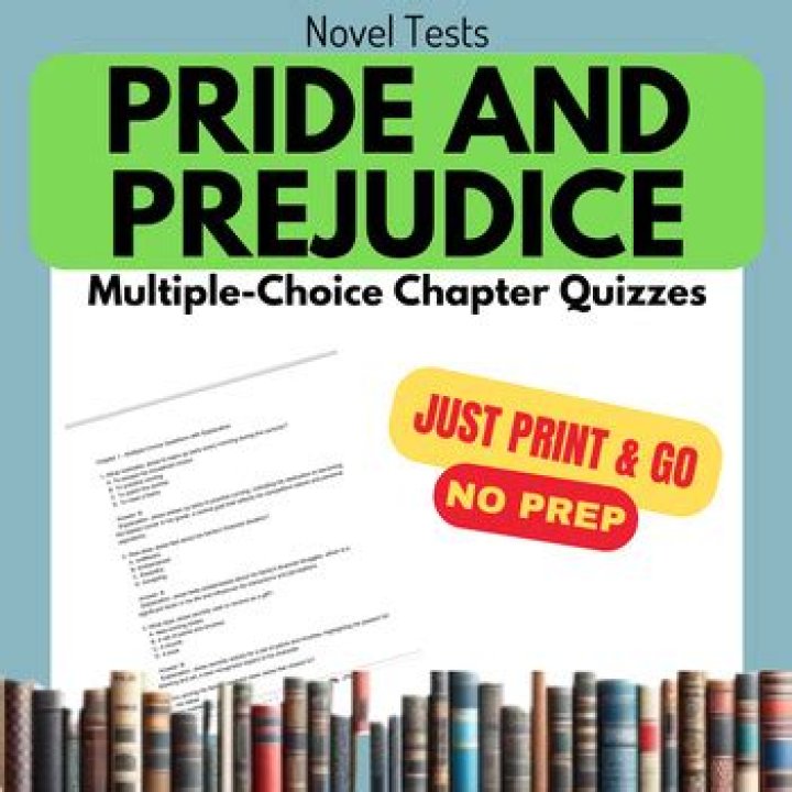 Pride and Prejudice Multiple Choice Test PDF: Instant Quiz & Answer Key