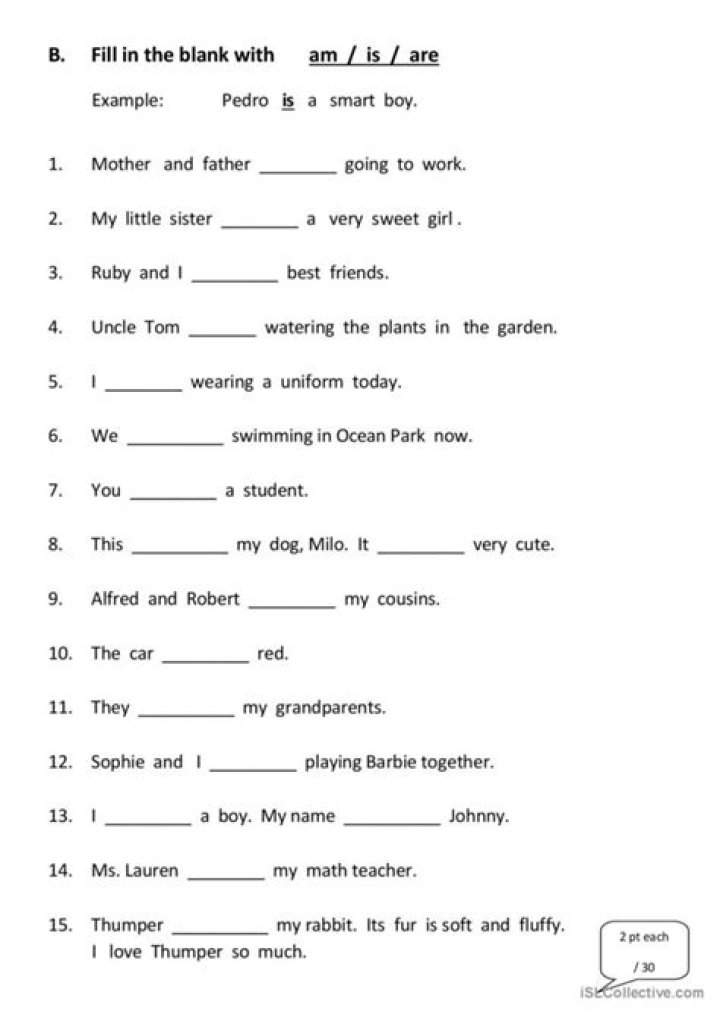 Primary 1 English Worksheets PDF – Free Downloadable Practice Printables