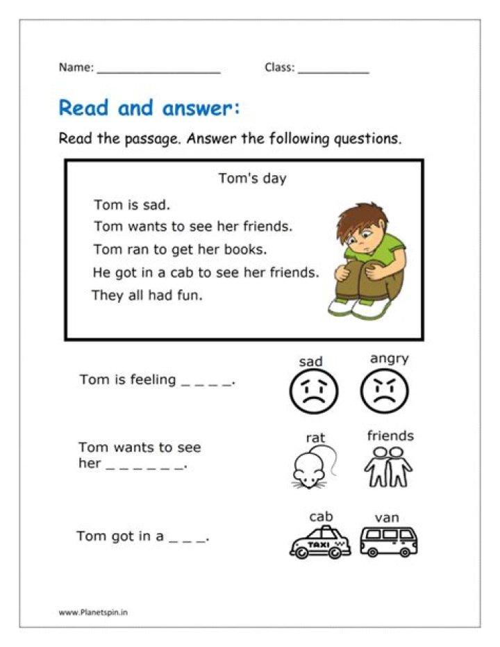 Primary 2 English Questions & Answers PDF for Exam Prep