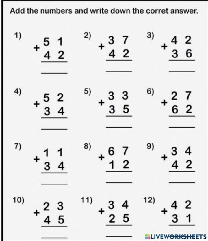 Primary 2 Maths Worksheets PDF for Free Download