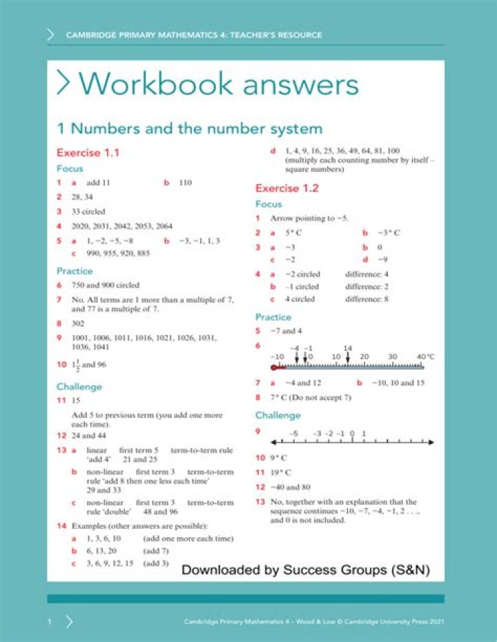 Primary Maths 4B Workbook Answers PDF – Complete Practice Solutions