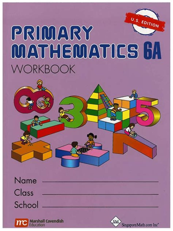 Primary Mathematics 6A Workbook Answers PDF with Full Solutions