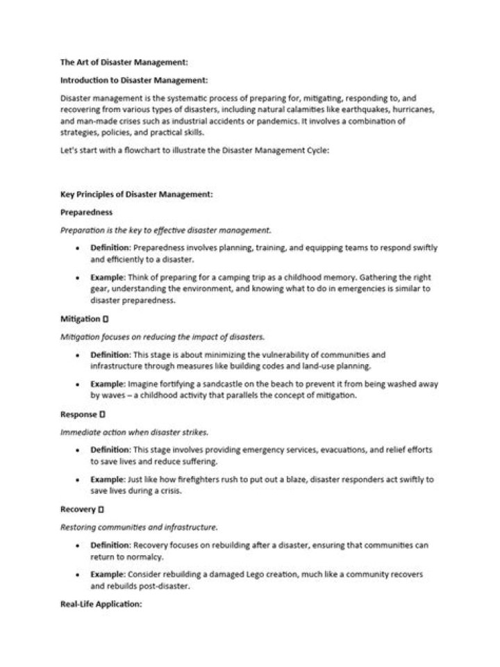 Essential Principles of Disaster Management PDF – Free Guide