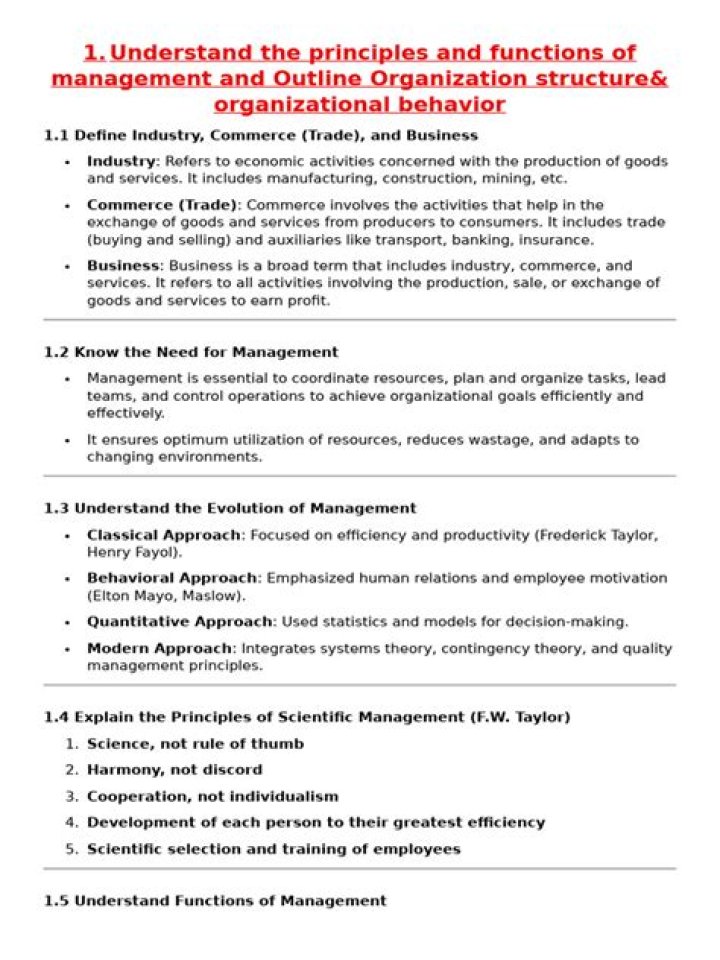 Mastering Industrial Management: Essential Principles PDF Guide