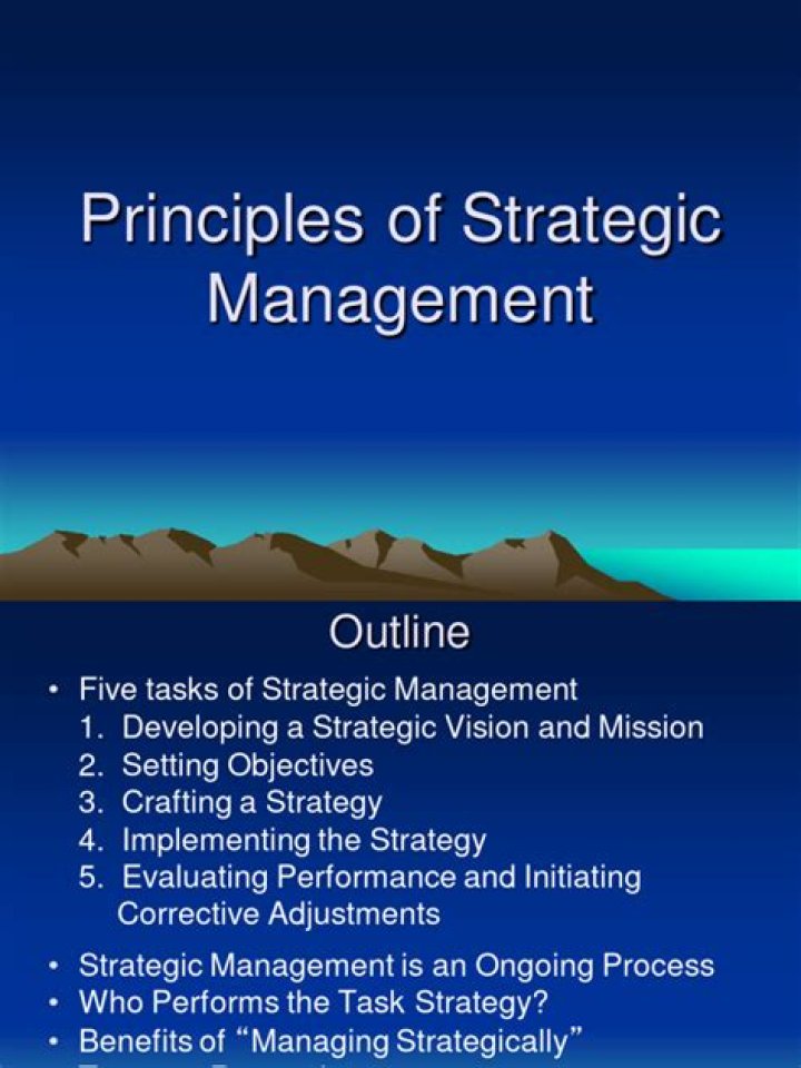 Mastering the Principles of Strategic Management: A Comprehensive PDF Guide