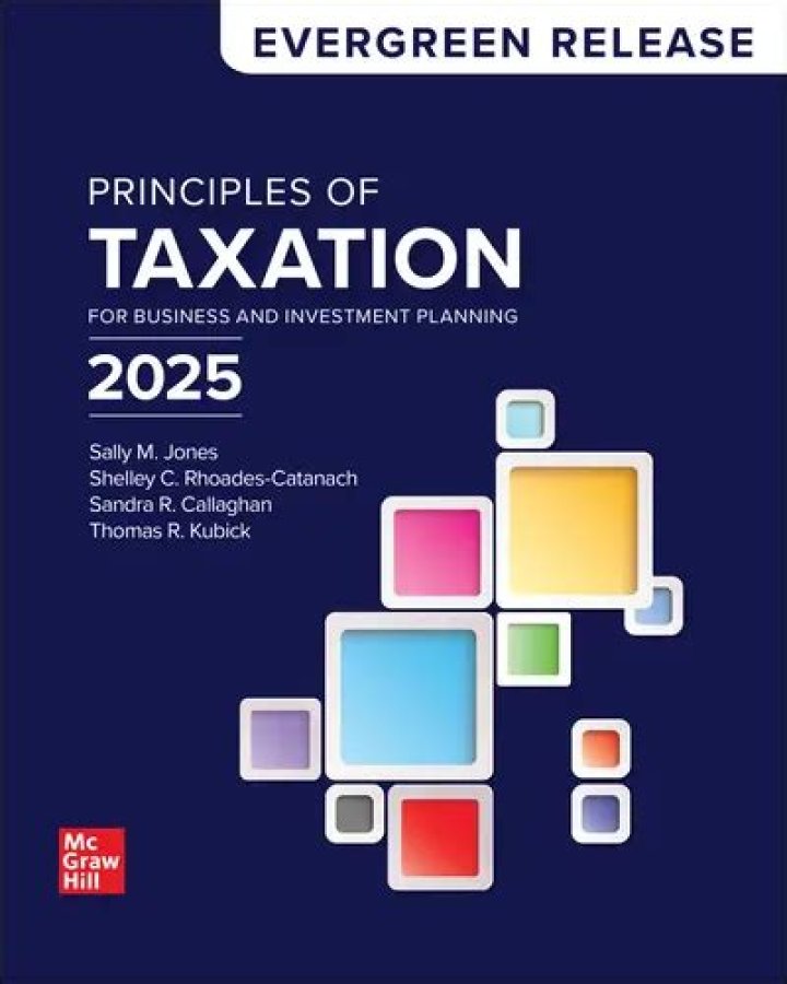 Principles of Taxation for Business and Investment Planning 2019 PDF Guide