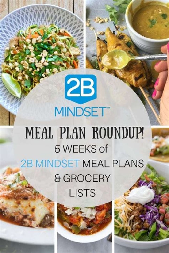 Printable 2B Mindset Food List PDF – Boost Focus & Motivation