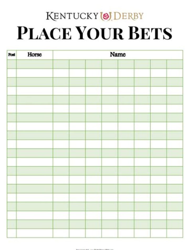 Printable Betting Sheets PDF – Download Free Betting Charts Now