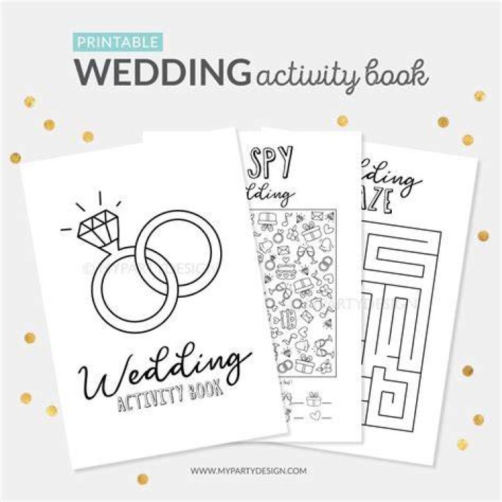 Printable Free Wedding Coloring Sheets PDF - Download & Print