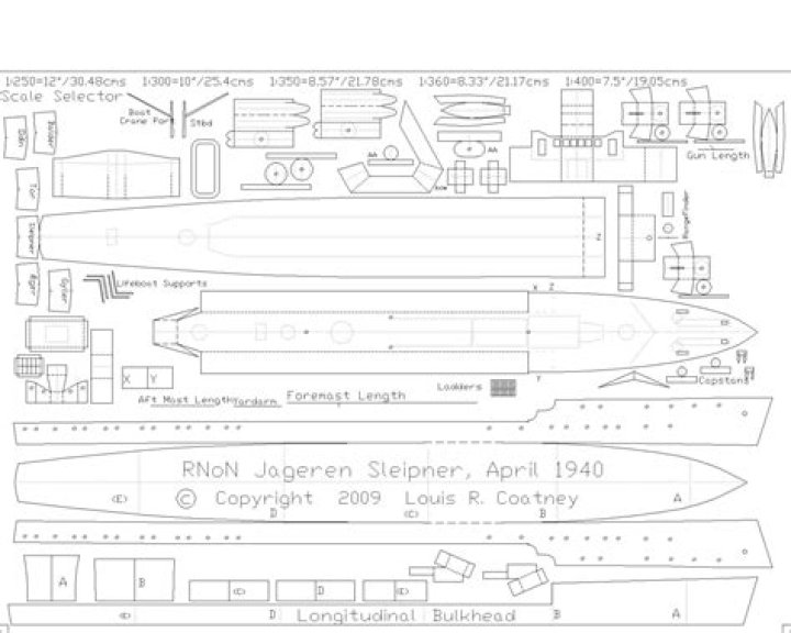 Free Printable Model Ship Plans PDF – Easy DIY Ship Building