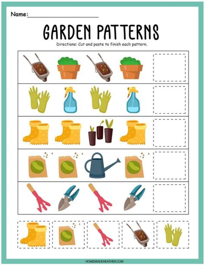 Printable Gardening Worksheets PDF – Free Download for Home & Classroom