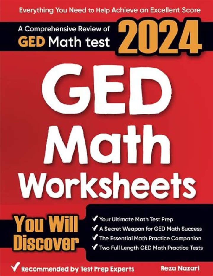 Printable GED Practice Worksheets PDF 2022 – Free Download