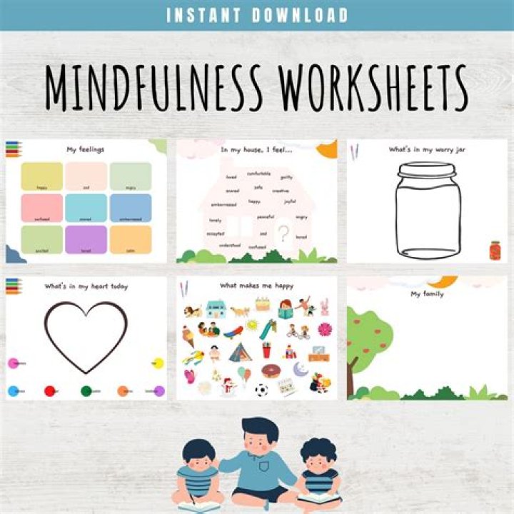 Printable Mindfulness Worksheets for Youth – Free PDF Download