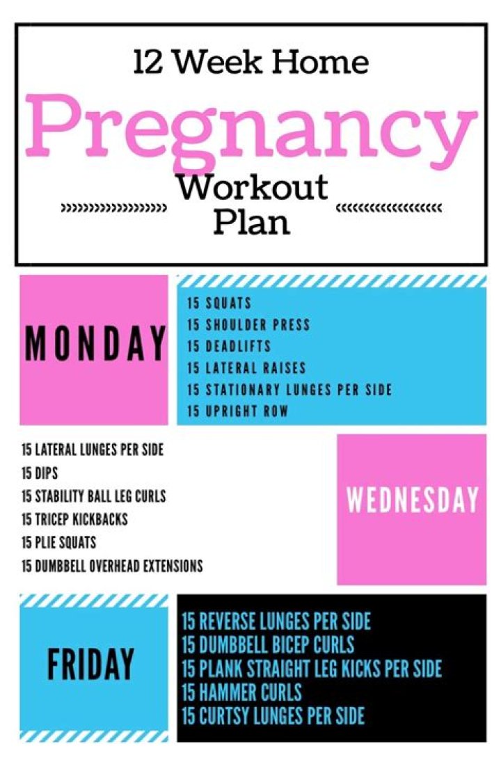 Printable Pregnancy Workout Plan PDF – Stay Fit & Healthy During Pregnancy