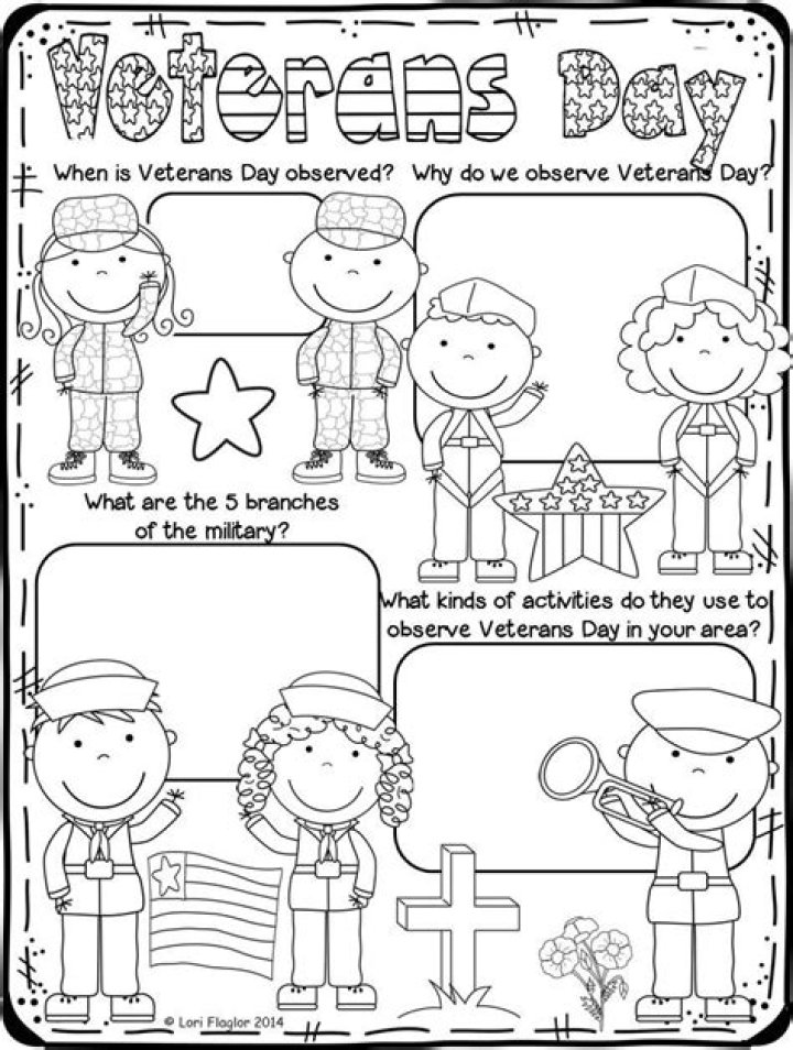 Printable Veterans Day Worksheets PDF – Free Downloadable Printables