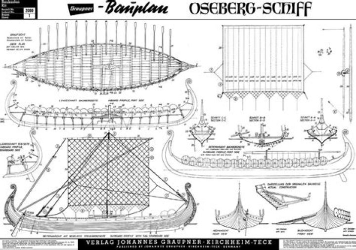 Printable Viking Ship Plans PDF – Build Your Own Authentic Viking Vessel