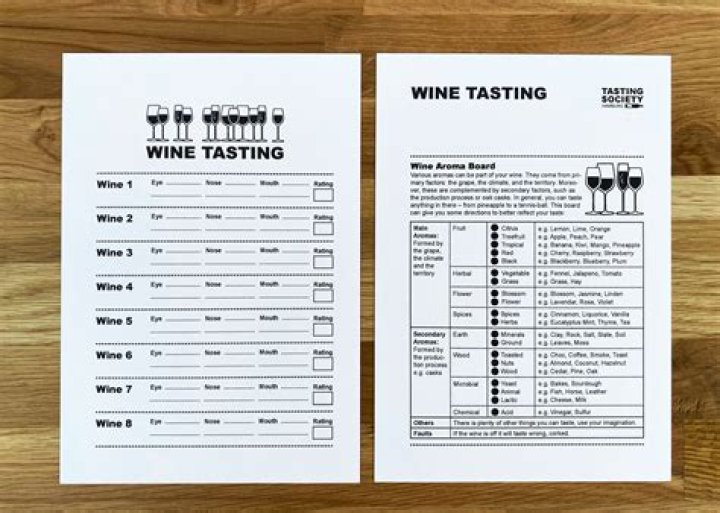 Printable Wine Tasting Sheet PDF for Easy Home Evaluation