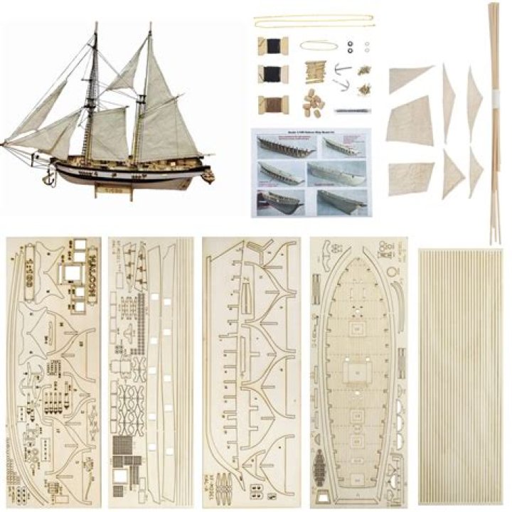 Free Download Printable Wooden Model Ship Plans PDF