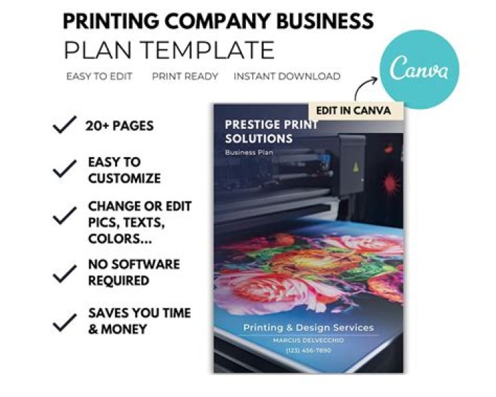 Printing Company Business Plan PDF: Step-by-Step Guide
