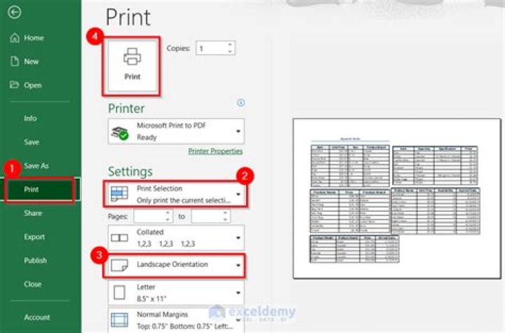 Print Multiple Excel Sheets into One PDF Easily