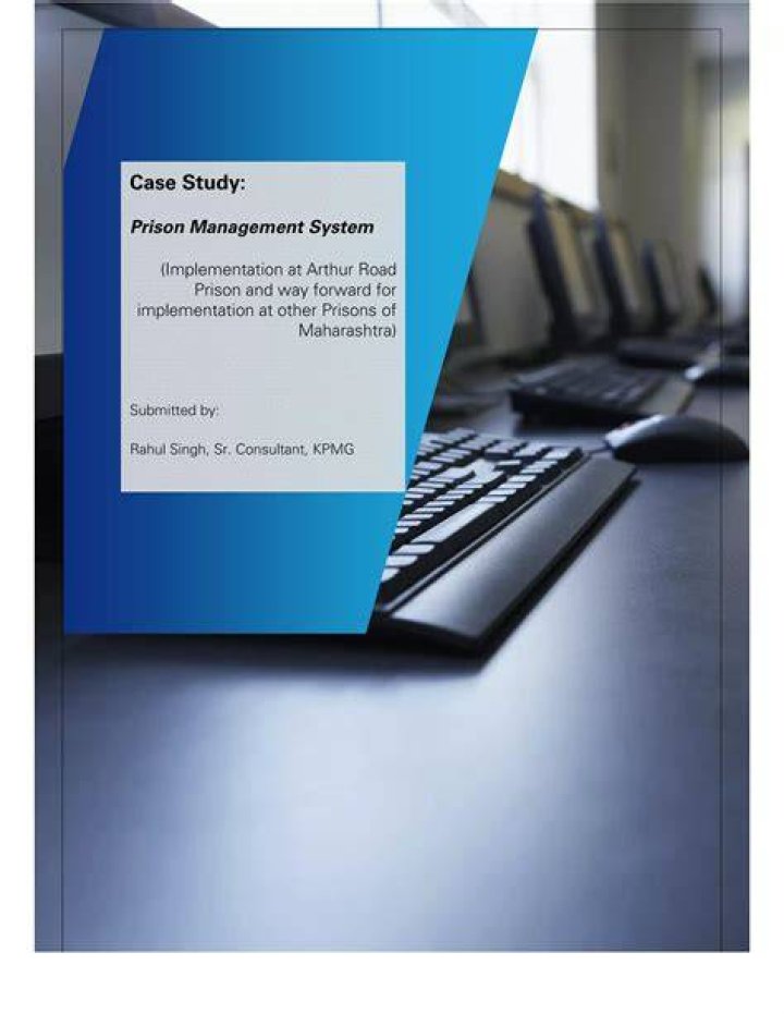 Comprehensive Prison Management System PDF Guide
