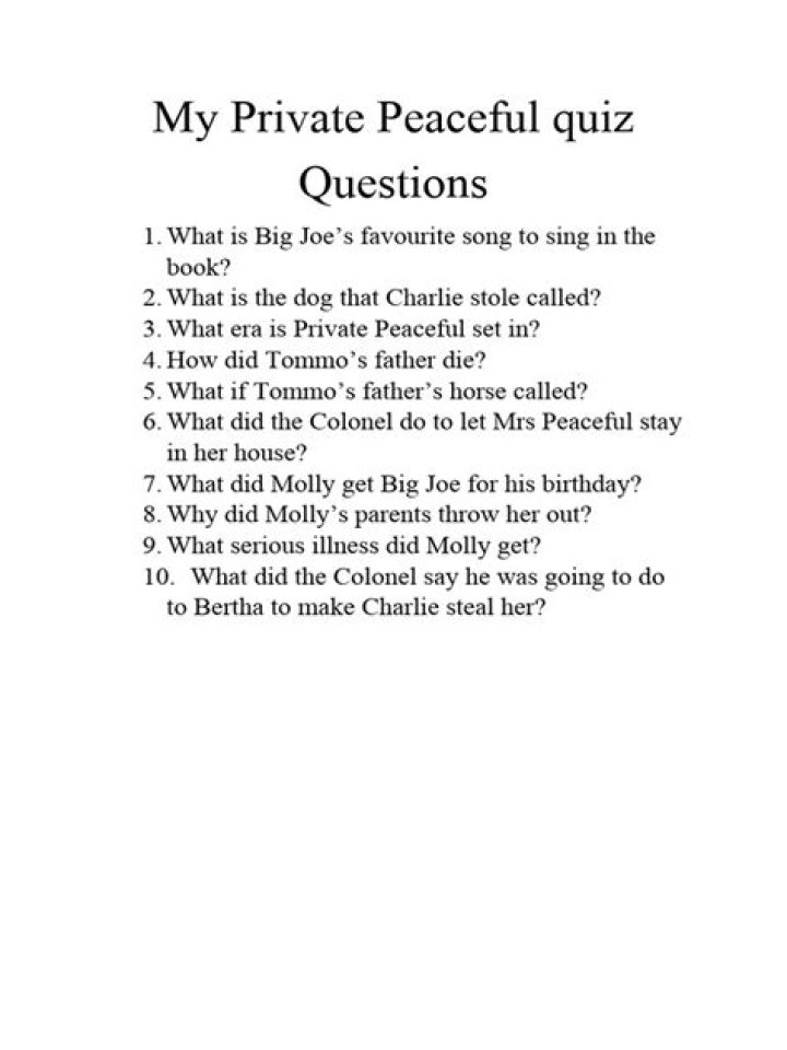 Private Peaceful Questions and Answers PDF: Find Calm and Clarity
