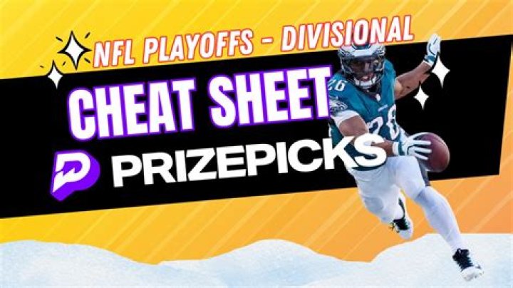 Prizepicks Cheat Sheet: NFL Top Picks PDF Today
