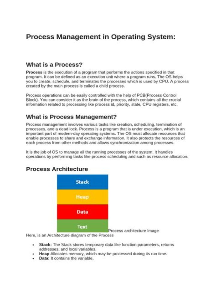 Master Process Management in Operating Systems: Essential PDF Guide