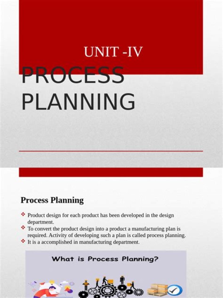 Process Planning PDF: Streamline Your Workflow Today