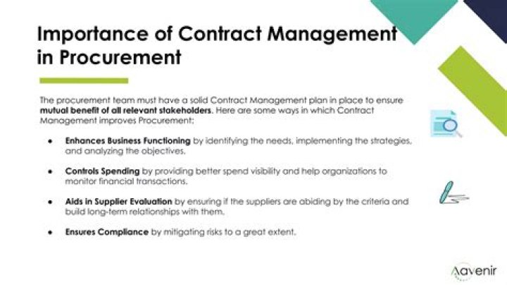 Procurement Contract Management PDF: Streamline Your Processes Today