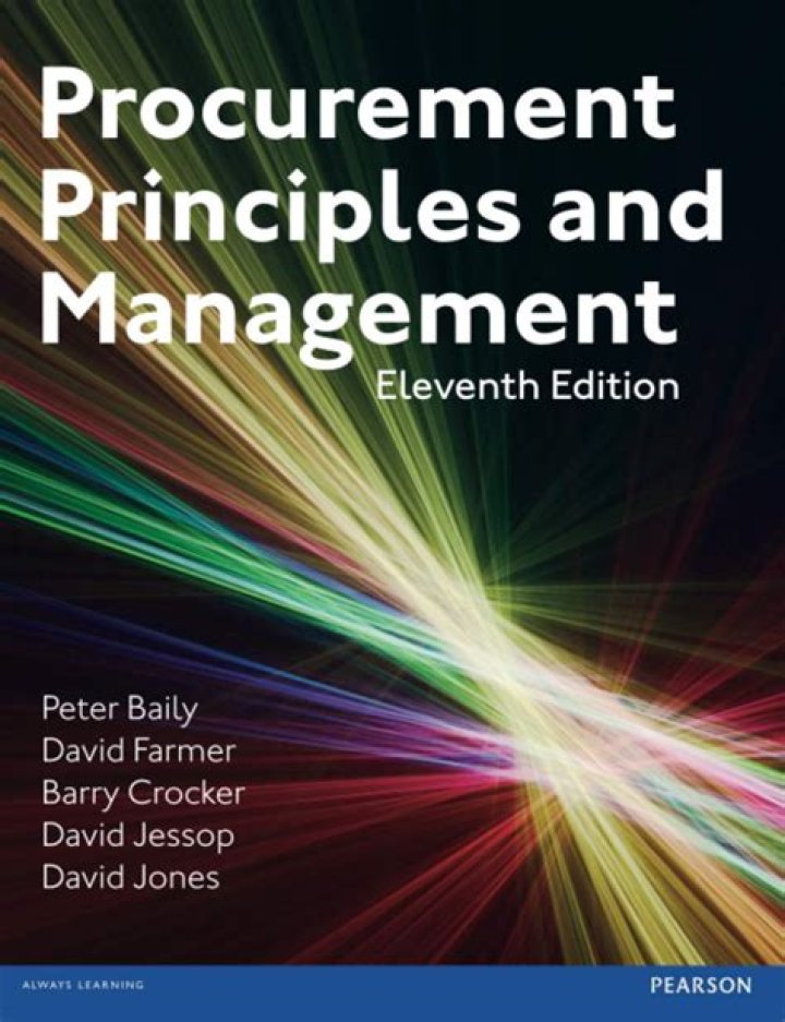 Procurement Principles and Management PDF Free Download