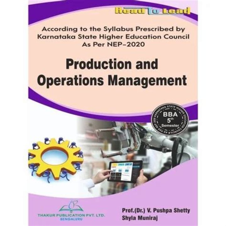 Production and Operations Management PDF for BBA Students