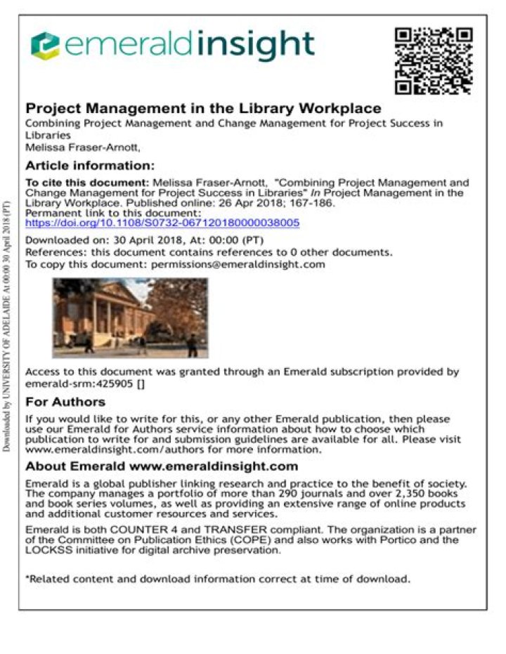 Master Project Management in Libraries: Essential PDF Guide