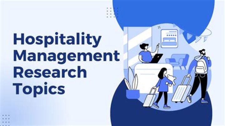 Essential Project Topics in Hospitality Management PDF for Students
