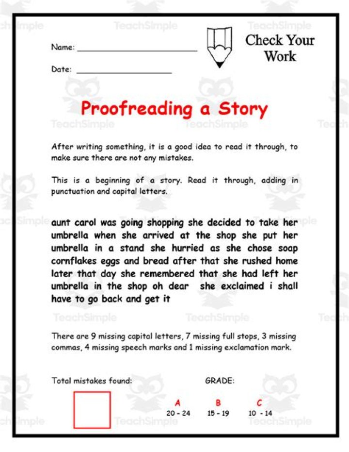 Boost Your Proofreading Skills with Free Practice Test PDF