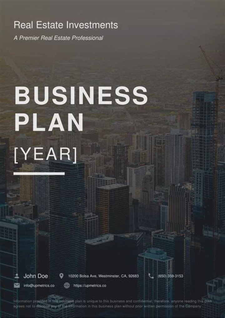 Professional Property Investment Business Plan PDF for Smart Investors