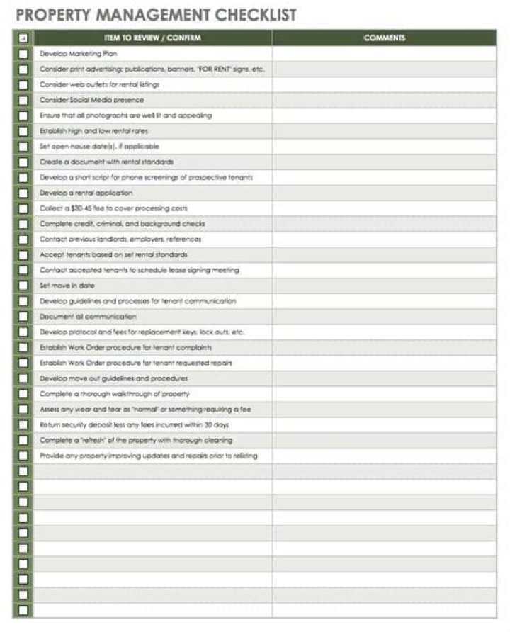 Free Property Management Checklist PDF – Download Instantly