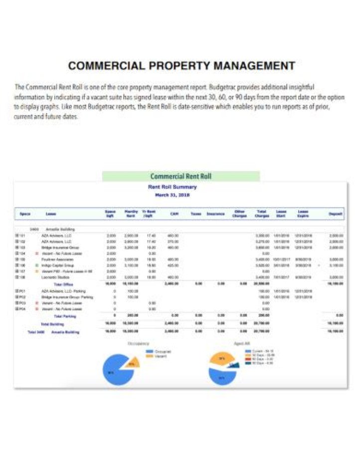Professional Property Management Report PDF for Landlords