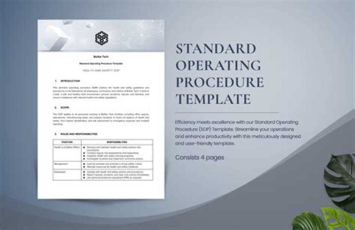 Property Management Standard Operating Procedures PDF: Full Compliance Guide