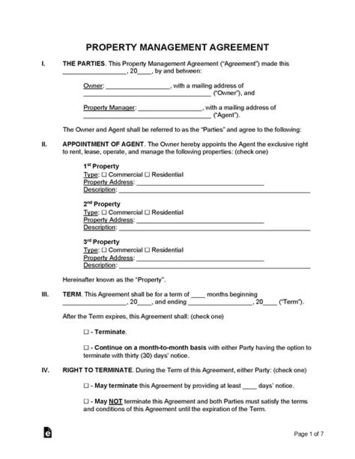 Property Manager Contract PDF – Ready-to-Use Lease Agreement