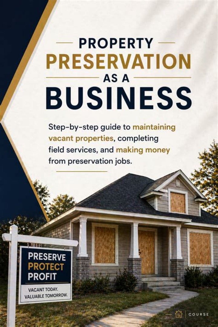 Complete Property Preservation Business Plan PDF for Real Estate Investors
