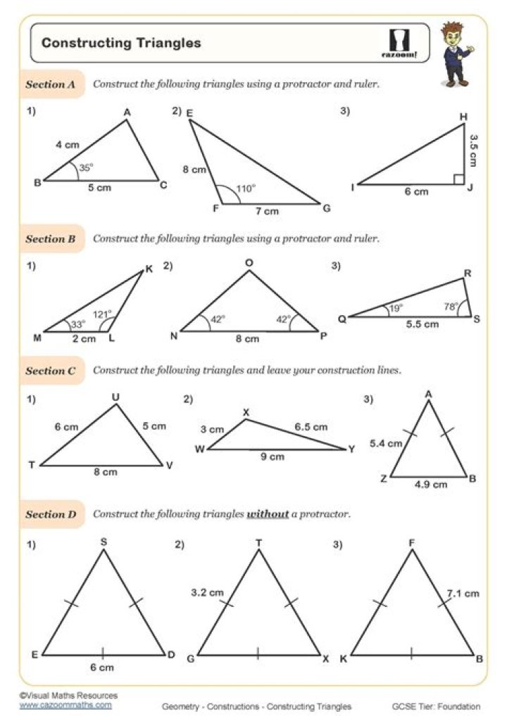 Proportions in Triangles Worksheet PDF: Practice Problems & Answers