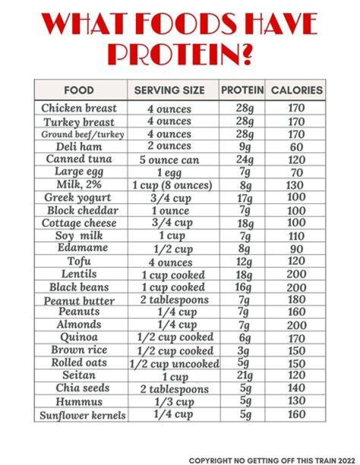 Complete Protein List PDF – Essential Nutritional Guide
