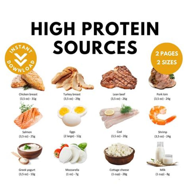 Top Protein Sources List PDF: Complete Guide to High-Protein Foods