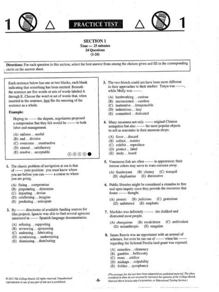 PSAT Practice Test PDF Download – Free Instant Access